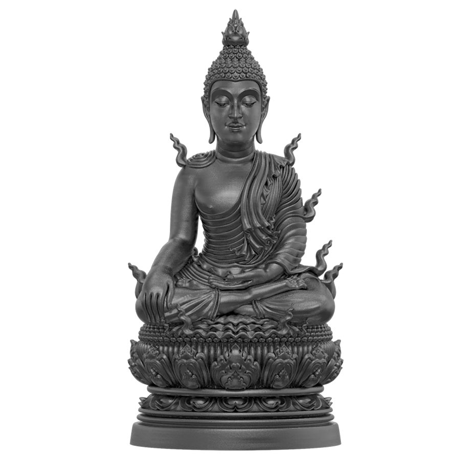 พระกริ่งเนื้อโลหะผสมรมดำ